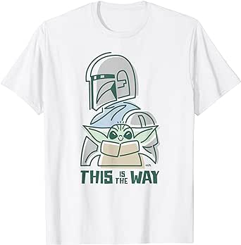 Star Wars The Mandalorian and Grogu This is the Way Cute T-Shirt