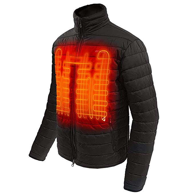 Gerbing Khione 7V Battery Powered Insulated Heated Jacket for Men