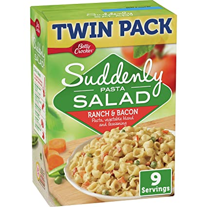 Betty Crocker Dry Meals Suddenly Salad Ranch and Bacon Twin Pack, 15 oz