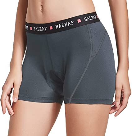 BALEAF Women's Cycling Underwear 3D Padded Gel Bicycle Briefs Bike Shorts Quick Dry Lightweight