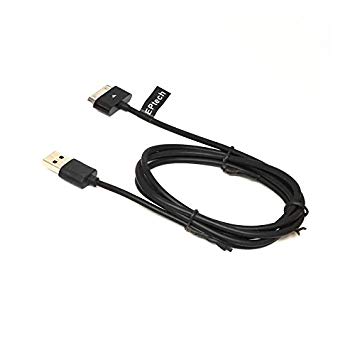 EPtech USB Cable Cord for NOOK HD 7 in BNTV400 8GB Data Sync Charger Black Ship from USA