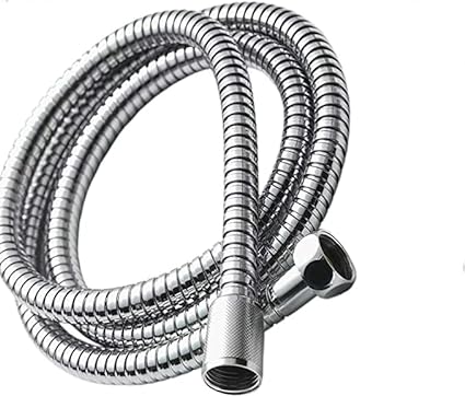 MKB Stainless Steel Shower Hose Anti-Kink & Anti-Explosion Shower Hose for Hand Held Shower Heads Lightweight and Flexible (2.5 Meter)