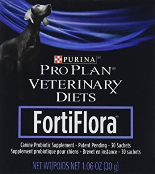Purina Veterinary Diets FortiFlora Canine Nutritional Supplement, 60 Sachets