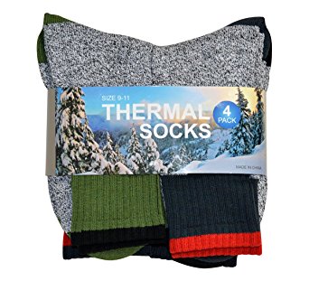 TeeHee Eco Friendly Heavy Weight Recyled Cotton Thermals Boot Socks