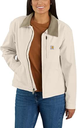 Carhartt Women's Rugged Flex Loose Fit Canvas Detroit Jacket