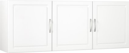 SystemBuild Kendall 54" Wall Cabinet, White Stipple