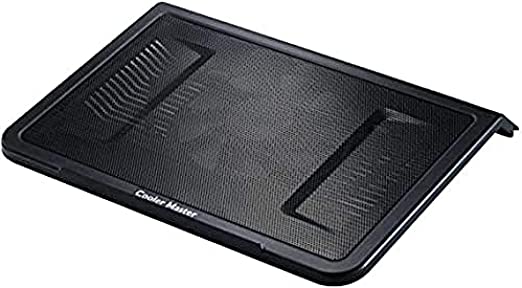 Cooler Master NotePal L1 Laptop Cooler - Lightweight & Ergonomic Design, Quiet 160mm Fan, Perforated Metal Plate, USB Port Extender, Compatible with Notebooks up to 17 Inches