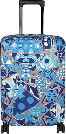 Explore Land Travel Luggage Cover Suitcase Protector Fits 18-32 Inch Luggage