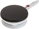 CucinaPro Cordless Crepe Maker with Recipe Guide - 1447 100 Non-Stick Surface