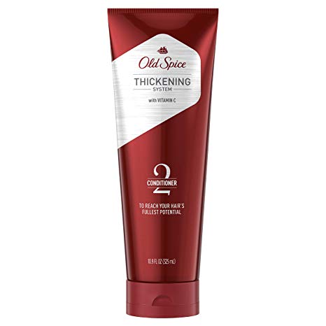Old Spice Hair Thickening System Conditioner for Men, Infused with Vitamin C, 10.9 Fl Oz