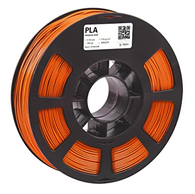 KODAK PLA Filament 1.75mm for 3D Printer, Orange, Dimensional Accuracy  /- 0.02mm, 750g Spool (1.7lbs), PLA Filament 1.75 Used as 3D Printer Filament to Refill Most FDM Printers