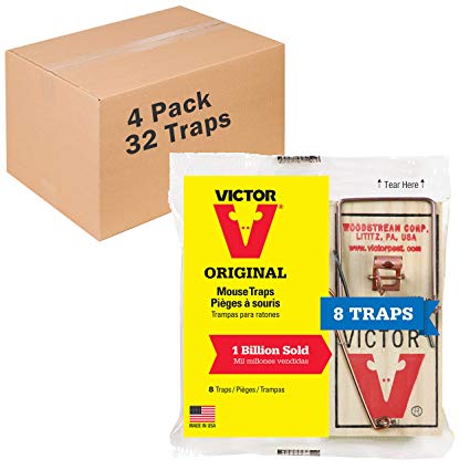 Victor M158-4 Metal Pedal Mouse Trap, 32