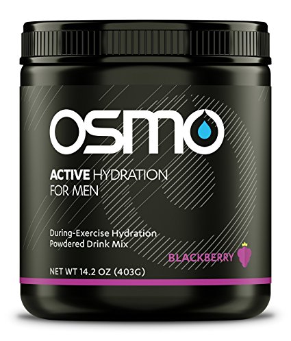 Osmo Nutrition Active Hydration for Men, Blackberry, 40 Serving Canister, 14.2oz