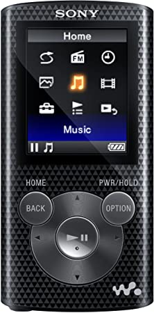 Sony NWZE385 16 GB Walkman MP3 Video Player (Black)