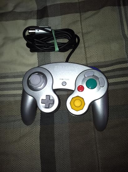 Official Nintendo Gamecube and Wii Silver Controller