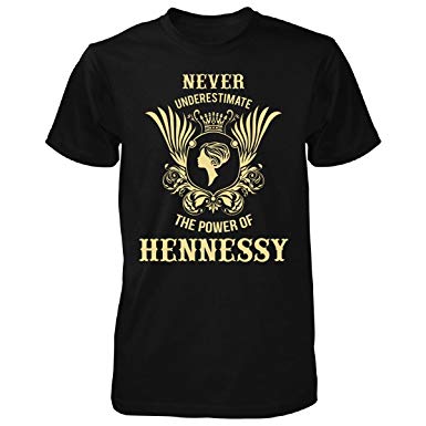 Never Underestimate The Power Of Hennessy - Unisex Tshirt