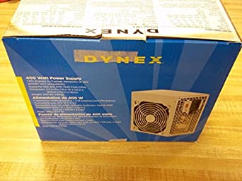 Dynex DX-400WPS 400 Watt ATX PCIe SATA PC Power Supply
