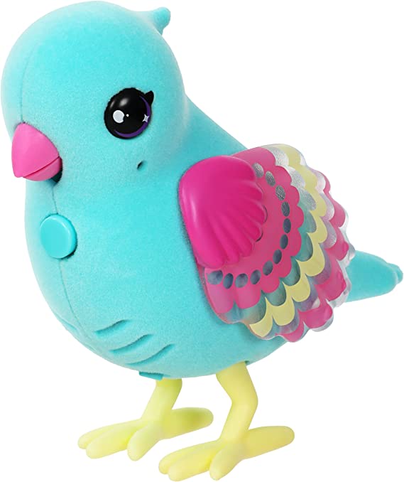 Little Live Pets 26403 Lil Single Pack | Interactive Toy Bird, 20  Sounds, Light Up Wings, Repeats What You Say