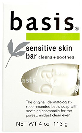 Basis Sens Skin Bar Size 4z Basis Sensitive Skin Bar, Cleans & Soothes