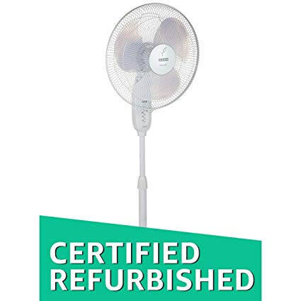 (CERTIFIED REFURBISHED) Usha Maxx Air  400mm Pedestal Fan (White)