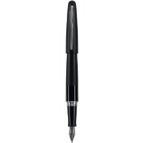 Pilot Metropolitan Collection Fountain Pen Black Barrel Classic Design Medium Nib Black Ink 91107
