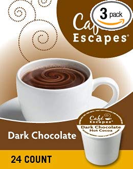Green Mountain Café Escapes Dark Chocolate Hot Cocoa K-Cup