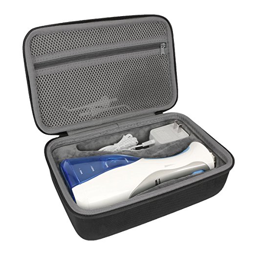 Hard Travel Case for Waterpik WP450 WP-440 Ultra Cordless Plus Water Flosser Nano Sonic Toothbrush by co2CREA