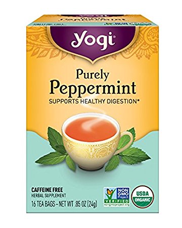 Yogi Tea, Purely Peppermint, 16 Count, Packaging May Vary