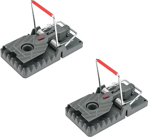 Victor M144-2B Instant Power-Kill Easy Set Reusable Rat Trap - 2 Traps