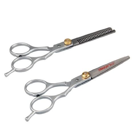 2 X Professional Barber Hair Cutting and Thinning Scissors Shears Hairdressing Set