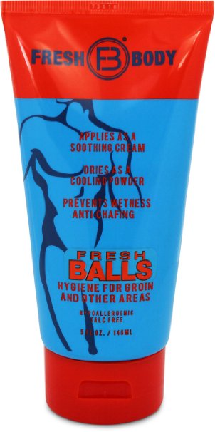 Fresh Balls Lotion The Solution for Men - 5 oz tube