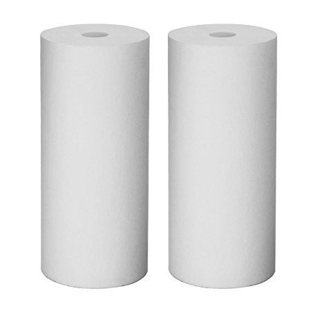 FoodKing 20 Pack of 5 Micron Sediment Filter Cartridge Whole House Polypropylene PP Replacement Water Filter Cartridge Multi Layered Sediment Water Filter Cartridge (4.5 X 10 Inch)
