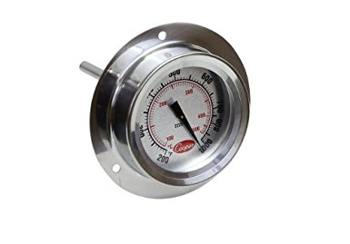 Cooper-Atkins 2225-20 Stainless Steel Bi-Metals Industrial Flange Mount Thermometer, 200 to 1000 degrees F Temperature Range