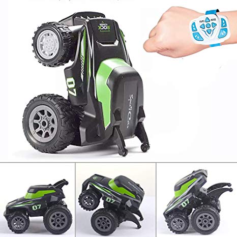 Remote Control Car RC Stunt Cars 4WD Rotating Standing Programming for Boys Grils Kids Toddlers