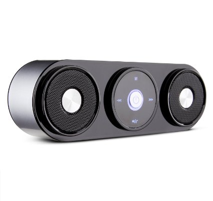 Bluetooth Speakers ZENBRE Z3 10W Portable Wireless Speakers Computer Speaker with Enhanced Bass Resonator Upgraded Sound Prompts Silver