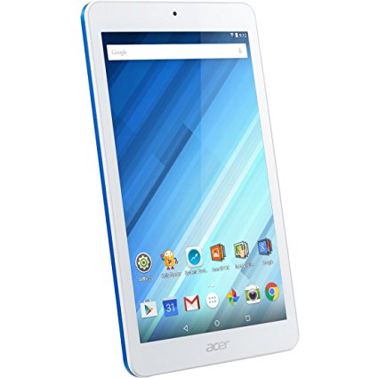 Acer NT.LC4AA.001;B1-850-K1KK Iconia MT8163 1.3GHz 1GB 16GB Abgn BT 2Xwc 8" WXGA MT Android 5.1 Tablet, Blue