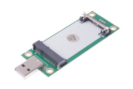 SMAKN® Mini PCI-E Wireless to USB Adapter Card With SIM Card Slot Test WWAN Module E0Xc