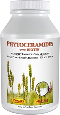 Andrew Lessman Phytoceramides 350 with Biotin 120 Softgels – Skin’s Vital Natural Internal Moisturizer. Naturally Enhances Soft, Smooth, Radiant Skin. No Additives. Small Easy to Swallow Softgels