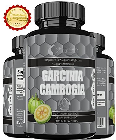 ** HYPER STRENGTH HCA GARCINIA ** Most Potent Lab Tested Garcinia Cambogia Ever Made - 3rd Party Tested For Maximum Elite Results - Muscle Phase by HB&S Solutions