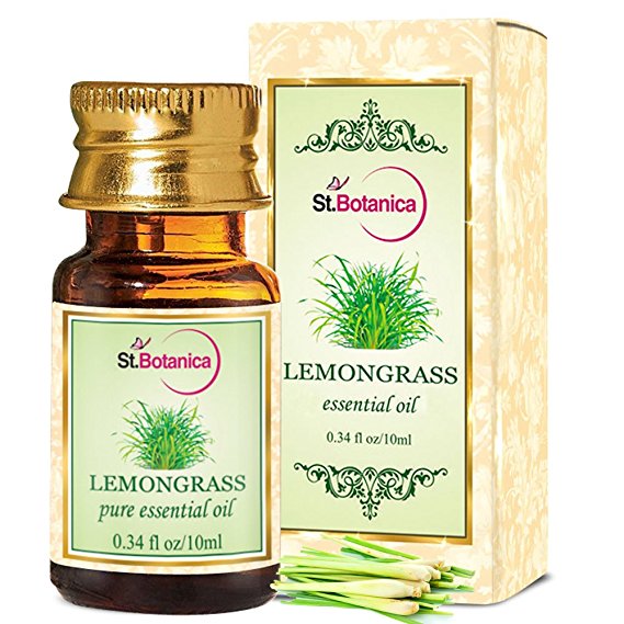 StBotanica LemonGrass Pure Aroma Essential Oil, 10ml