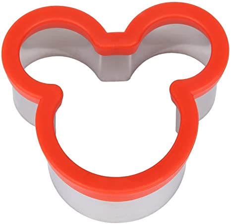 Stainless Steel Mickey Mouse Cookie Cutter/Kids Sturdy Cutters for Cookies, Sandwiches, Biscuit