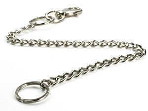 Wish Dayz 2pcs 12-1/2” Wallet Chain Key Split Ring with Trigger Belt Pocket Snap Hook
