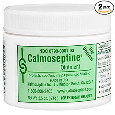 Calmoseptine Ointment 2.50 oz (Pack of 2)