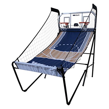 Wild Sports Quick Setup 2 Player Arcade Basketball Game System