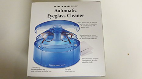 Sharper Image Automatic Eyeglass Cleaner SI632 - No Soultion Included