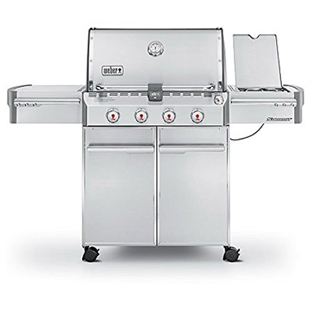 Weber Summit 7120001 S-420 Stainless-Steel 650-Square-Inch 48,800-BTU Liquid-Propane Gas Grill