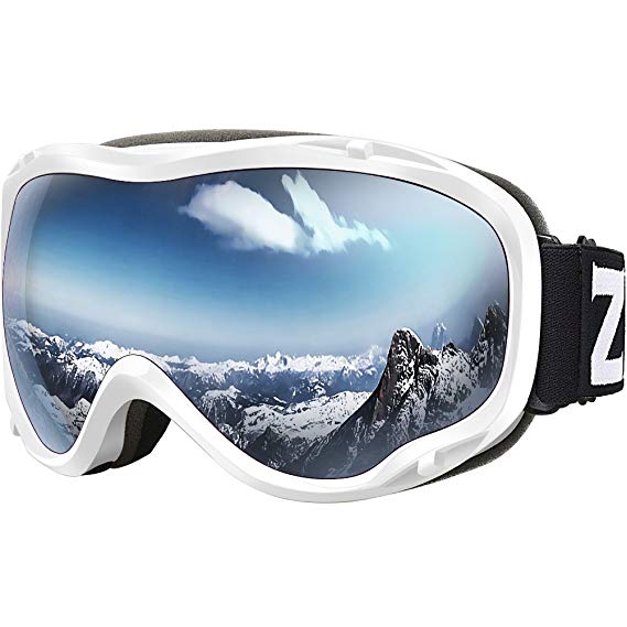 Zionor Lagopus Ski Snowboard Goggles UV Protection Anti-Fog Snow Goggles for Men Women Youth