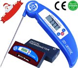 TD OFFER Super Fast Digital Food Thermometer Instant Readauto-off Best Digital Meat Thermometer with Probe for Kitchen Cooking Food BBQ Meat Poultry CandyBlue