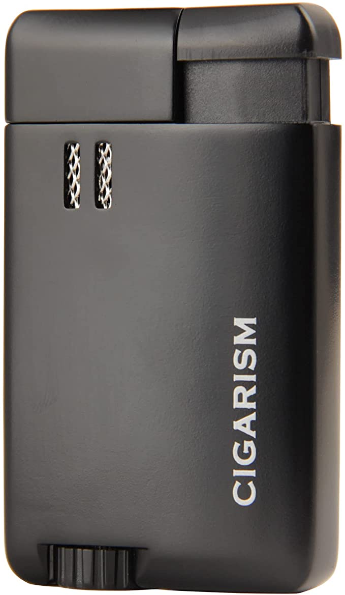 CIGARISM Slim 1 Torch Jet Flame Windproof Cigar Lighter (Black)