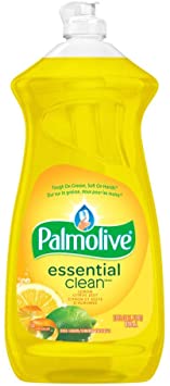 Palmolive Liquid Dish Soap Essential Clean, Lemon Citrus Zest - 828 ml